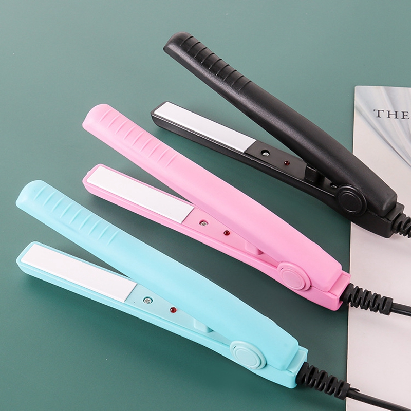 New Mini Hair Straightener Curling hair clipper Hair Crimper Curling Iron curly hair iron Hair Straightener Brush Flat Iron