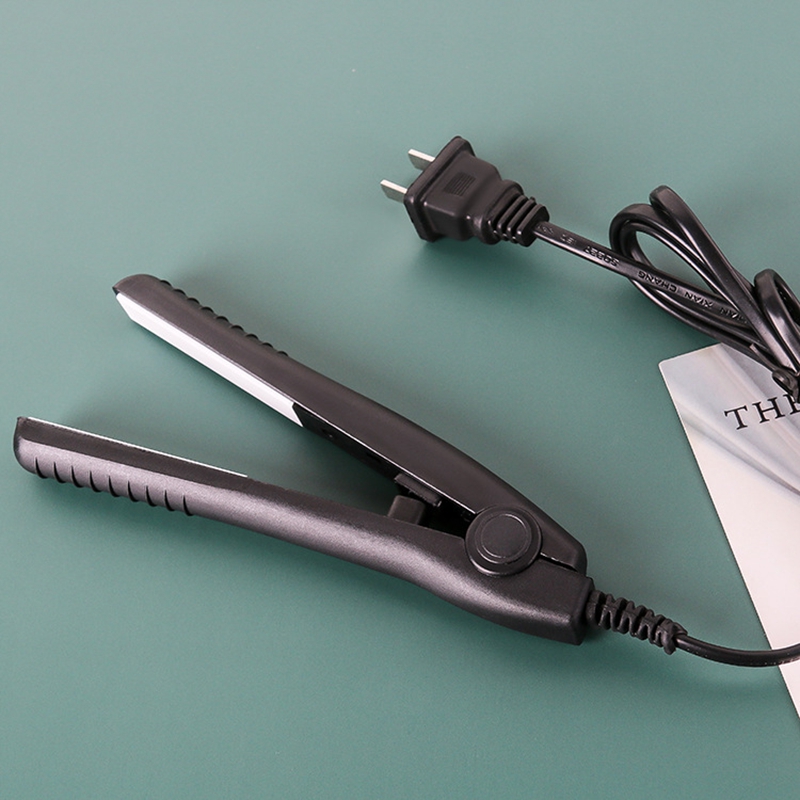 New Mini Hair Straightener Curling hair clipper Hair Crimper Curling Iron curly hair iron Hair Straightener Brush Flat Iron