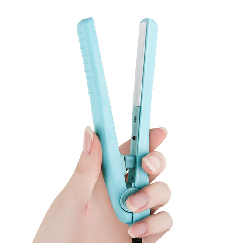 New Mini Hair Straightener Curling hair clipper Hair Crimper Curling Iron curly hair iron Hair Straightener Brush Flat Iron