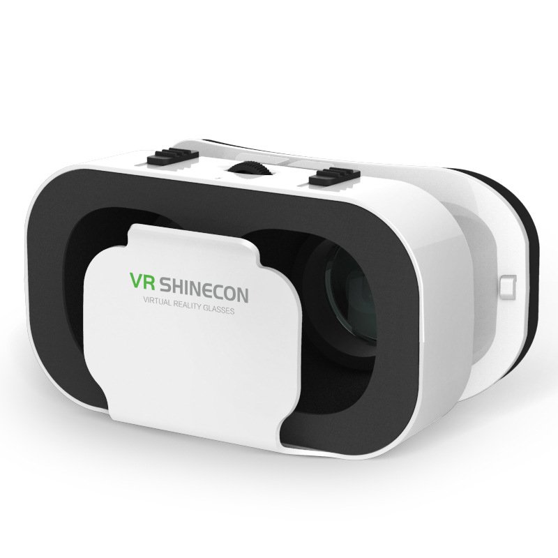 3D VR SHINECON G05A Glasses Headset Head-mounted Virtual Reality Adjustable VR Glasses for 4.7-6inches Android Smart Phones