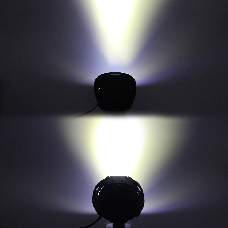 2Pcs Ebike  Electric Bike Headlight Waterproof for Electric Bicycle Motorcycles Front Light