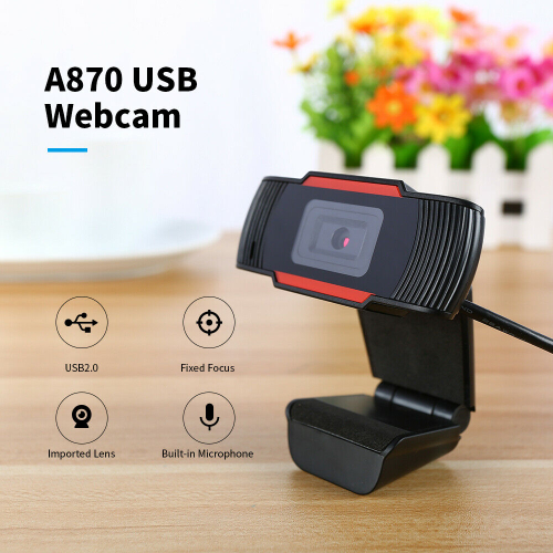 Webcam HD 720P Web Camera USB Gamer Web Cam With Microphone Youtube Video learning Webcan For PC Computer Laptop Notebook