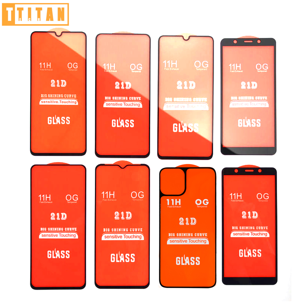 21D For tecno camon 16 Tempered Clear Glass For  mobile phone Wholesale Screen Protector