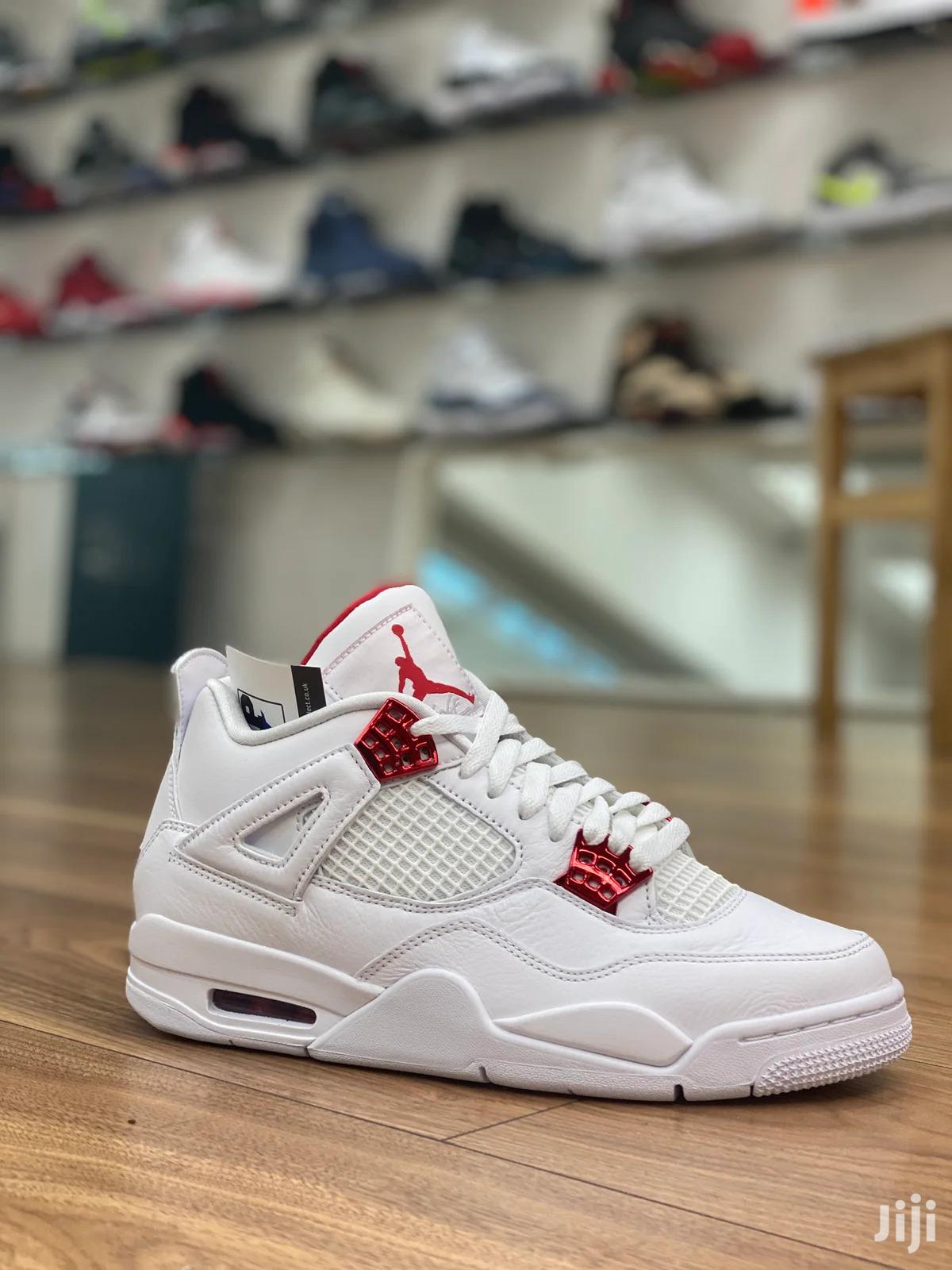 AIR JORDAN 4 METALLIC RED FASHION SNEAKERS