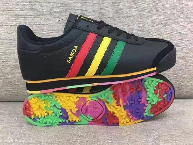 ADIDAS SAMOA BLACK RASTA PREMIUM SHOES