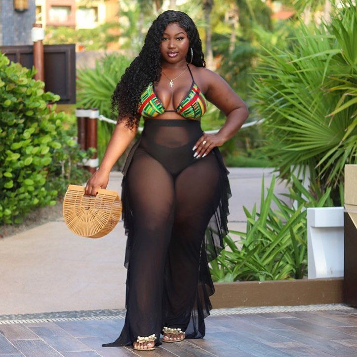 Sheer Mesh Beach Pants Women Sexy Waist Ruffle Wide Leg Trousers Fashion Trough Outfits Trousers