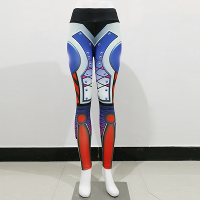 Digital Print Leggings Women Sexy Hips Push Up Fitness Legging Gothic High Waist Sports Pants