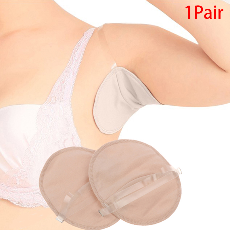Underarm Sweat Pads Washable Armpit Sweat Absorbing Breathable Dress Sweat Pads