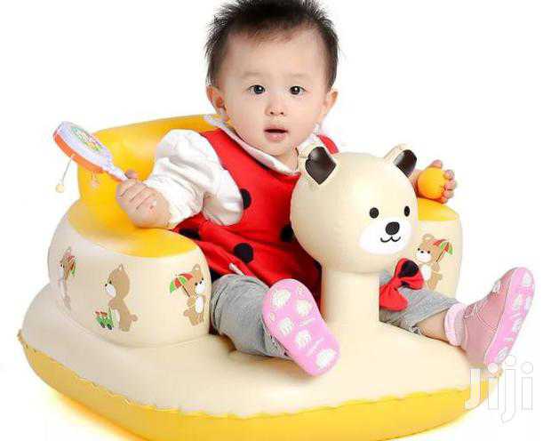 Generic Baby Sit Me Up Support Comfy Pillow | Generic Baby Seat Trainer With Music And Pressure Pump | Healthy material, thick material, anti-fouling and easy to clean, soft folding, safe and stable