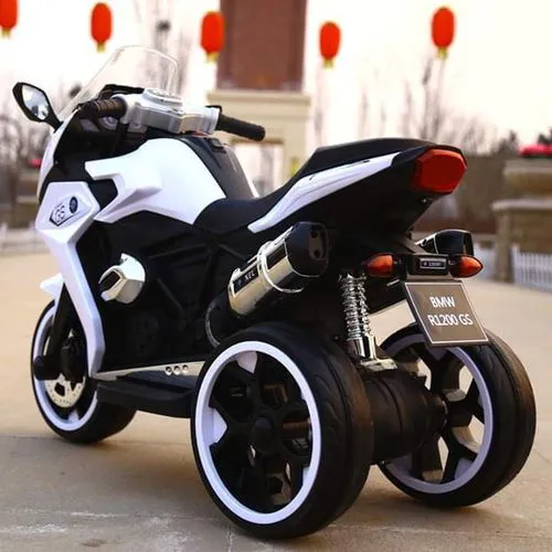 Generic Electric Bike - Kid's Motorcycle | Lihgfw Children's Electric Motorcycle, Electric Tricycle Baby Large Toy Car Stroller Charging Can Sit People Suitable For 3-9 Years Old Boys and Girls