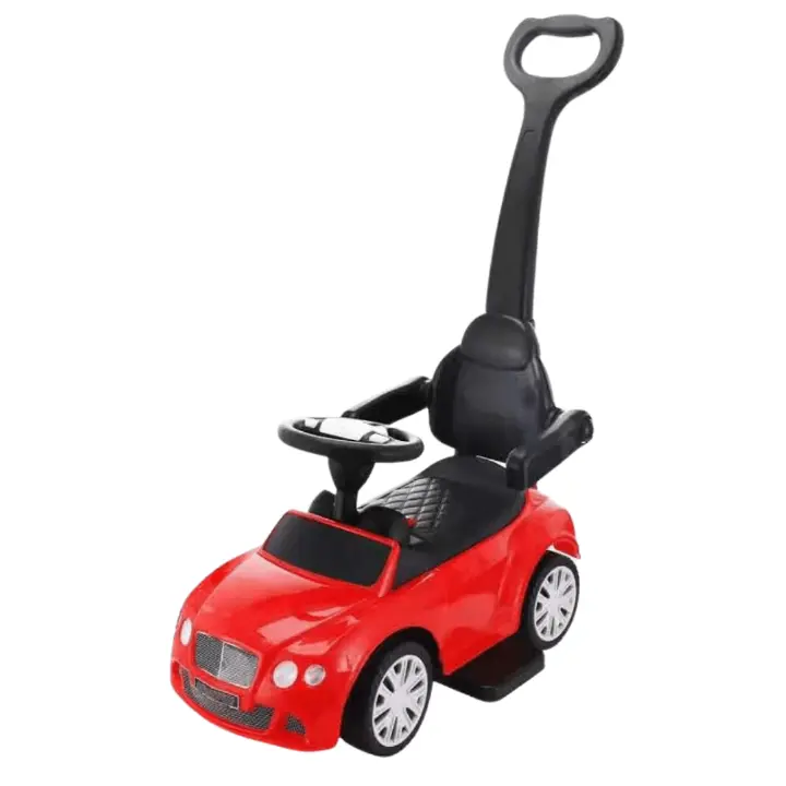 Generic Play With Push Cars Ride-On Toy | Costway 3-in-1 Licensed Bentley Kids Ride On Push Car Toddler Sliding Car | Side support for new baby and removable | Can carry kids from 8month to 4yrs