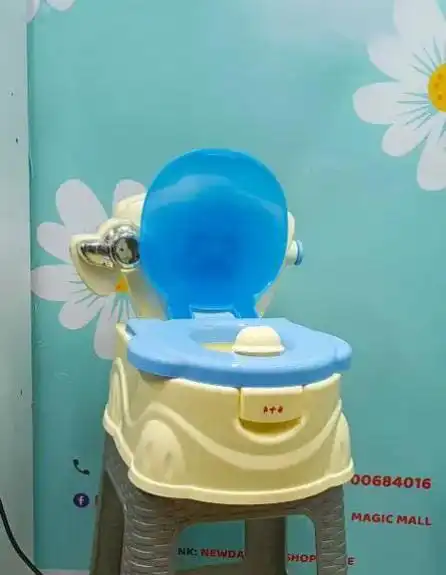 A+B BABY CLOSESTOOL (Training Potty Seat)  |  Environment – Friendly & Safe Closestool   |  Ideal For: Boys, Girls  |  Removable Inner Potty  |  Multicolor  |  Suitable Age : 1 Year old To 5- Year Old