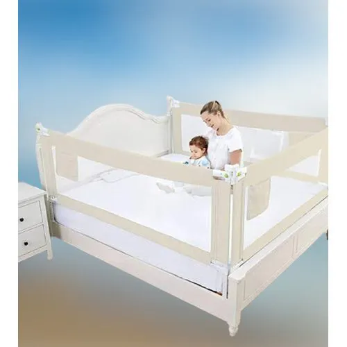 Bed Safety Bed Guardrail Bed Fence for Children, Toddlers, Infants | Baby Bed Rail, Toddler Bed Rail Guard for Kids, Safety Protection Barrier Bed guard Applicable for Queen King Twin and Full
