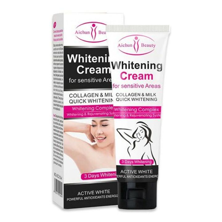 Armpit Whitening Cream Skin Lightening Bleaching Cream Underarm Dark Skin Whitening Intimate Body