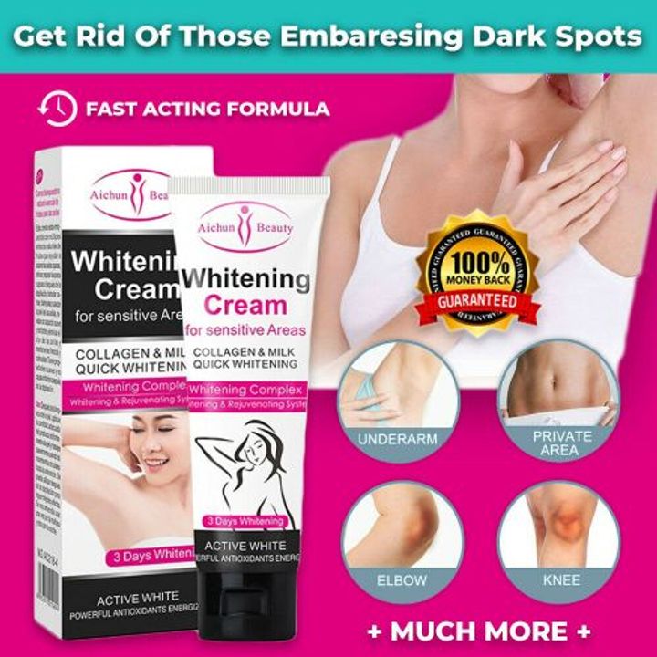 Armpit Whitening Cream Skin Lightening Bleaching Cream Underarm Dark Skin Whitening Intimate Body