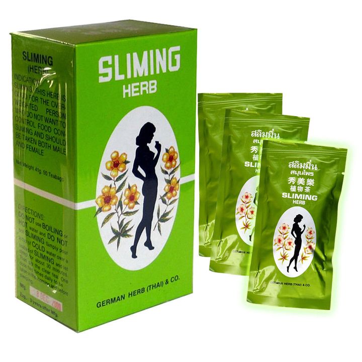 German Herb (Thai) &amp; Co Sliming Herb - 50 Teabags