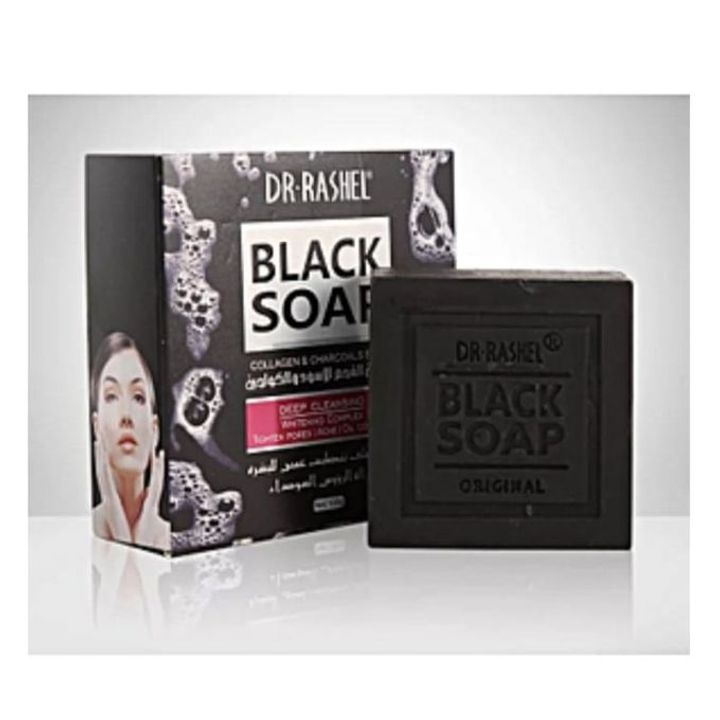 Dr. Rashel Black Soap FOR SMOOTH SKIN