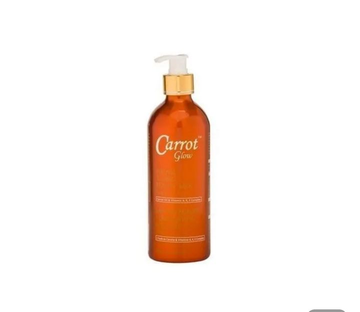 Carrot Glow Intense Toning Lightening Lotion Beauty Milk