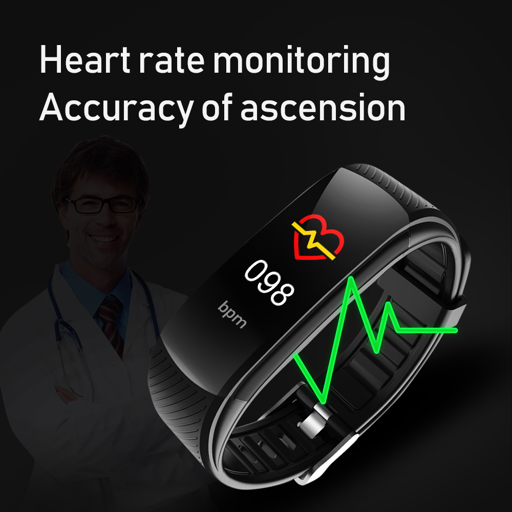 Sport Fitness Bracelet Waterproof Fitness Tracker Blood Pressure Heart Rate Monitor Smart Band Watch For Android IOS Phone