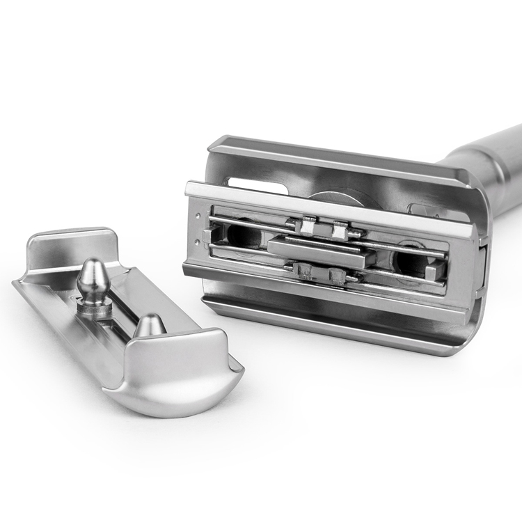 Adjustable Safety Razor Mens Shaving Double Edge Classic Safety Razor Blade with 5 blades