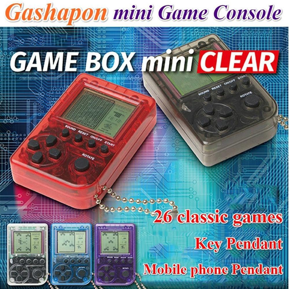 Mini Console Game Machine Children&apos;s Handheld Nostalgic Mini Game Console With Keychain Tetris