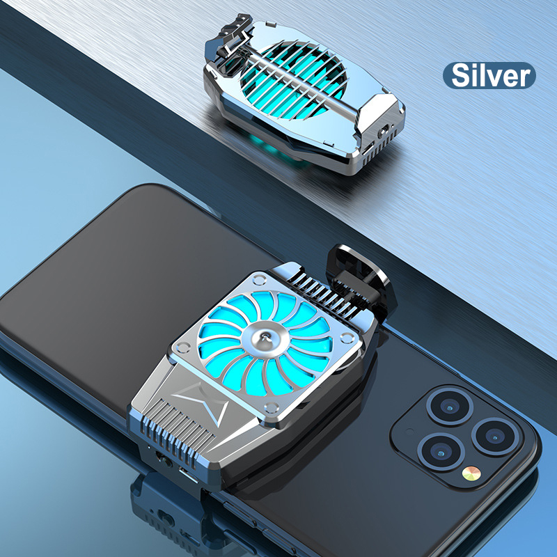 Universal smart Mobile Phone USB Game Cooler System Cooling Fan Gamepad Holder Stand Radiator