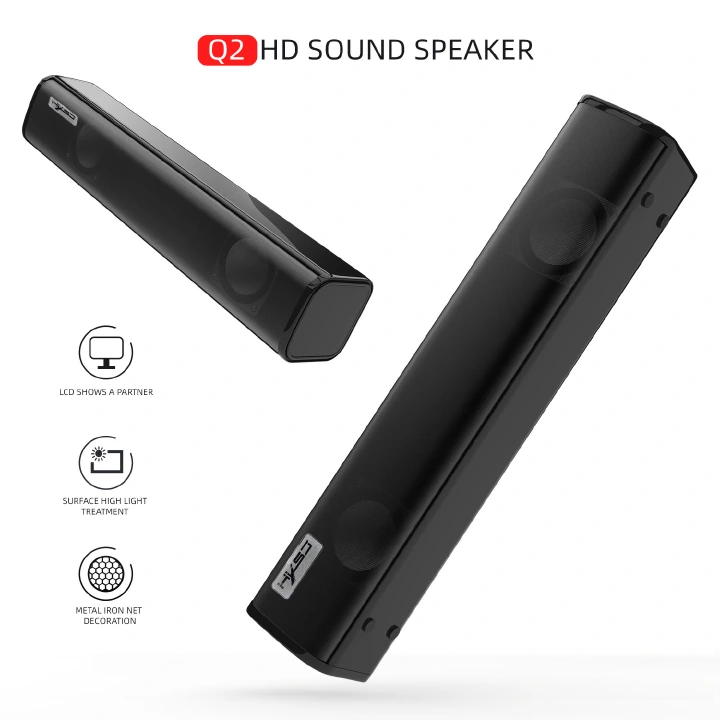 Hidden audio desktop computer home wired long mini notebook desktop small speaker subwoofer