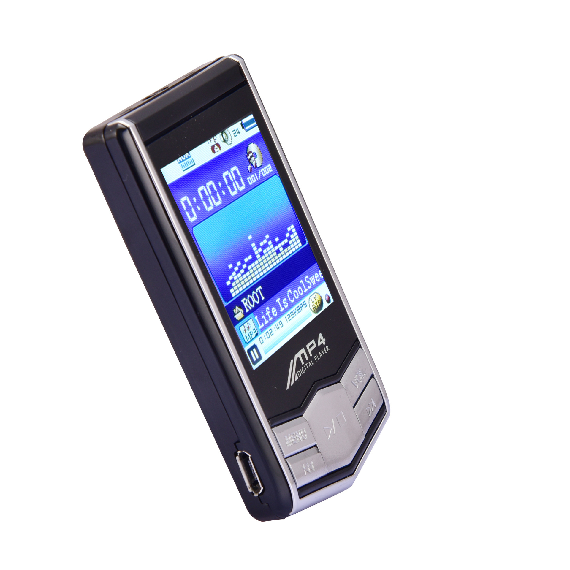 MP4 Player Digital Led Video 1.8" LCD MP4 Music Video Media Players FM Radio Txt E-book Photo MP3 Player Music Player