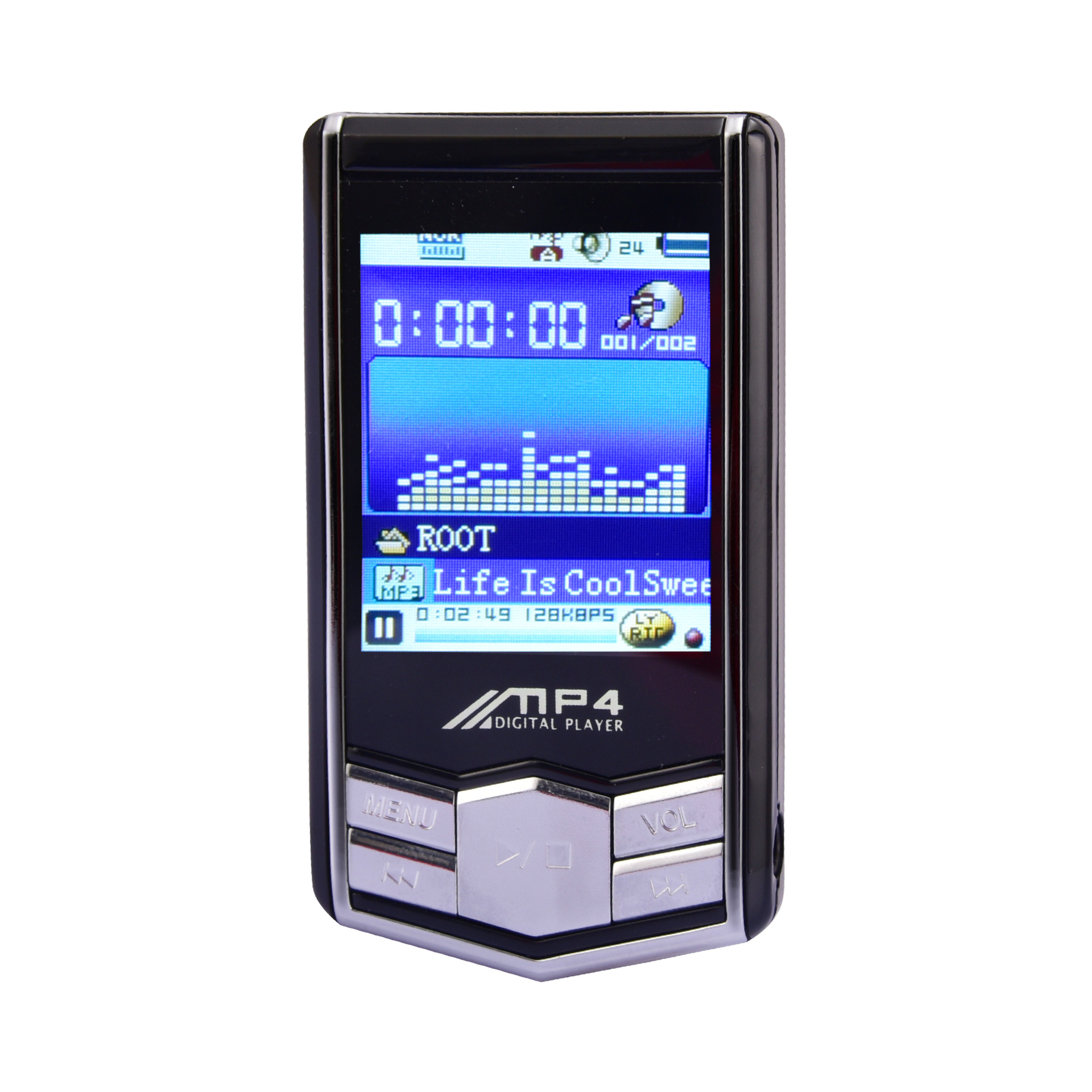 MP4 Player Digital Led Video 1.8" LCD MP4 Music Video Media Players FM Radio Txt E-book Photo MP3 Player Music Player