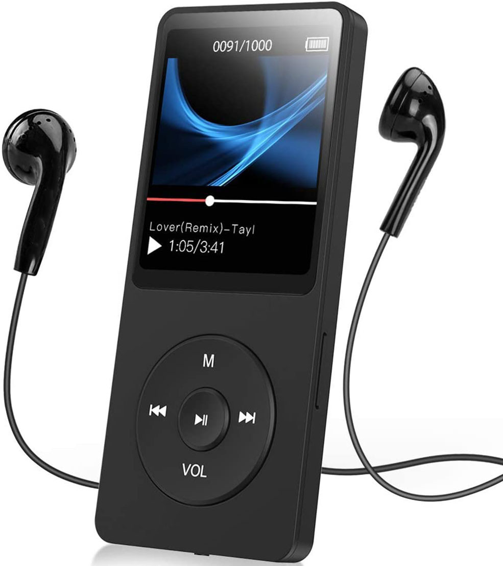 Fashion Portable MP3 MP4 Player LCD Screen FM Radio Video Games Movie Mp3 Bluetooth 1.8-inch e-book Walkman player