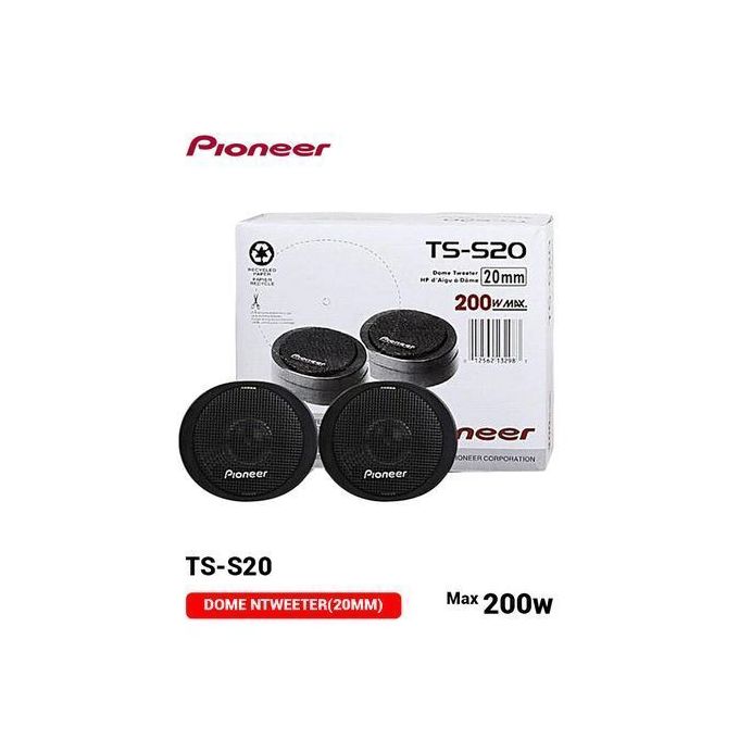 Pioneer TS-S20 20mm High-Power Component Dome Tweeters