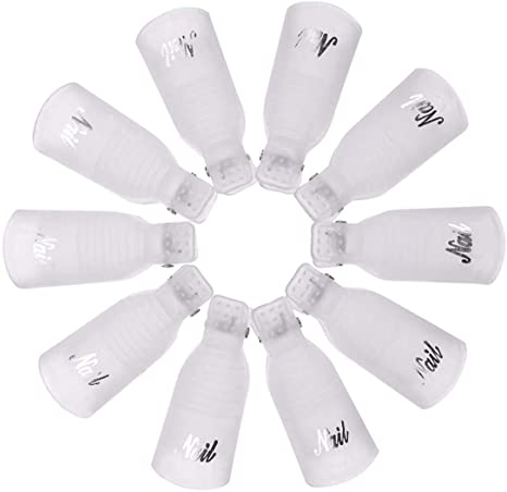 Quality Gel Polish Remover Soak off caps UV gel Nail Art Remover pegs