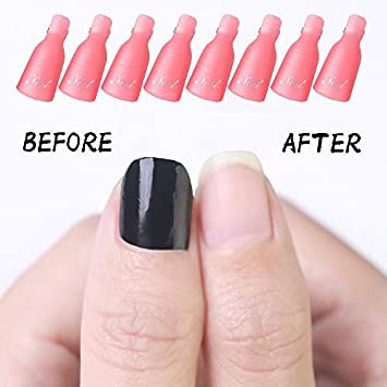 Quality Gel Polish Remover Soak off caps UV gel Nail Art Remover pegs