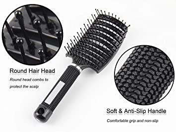 Wig brush/Detangling Hair comb/Styling Brush/Scalp Massager comb