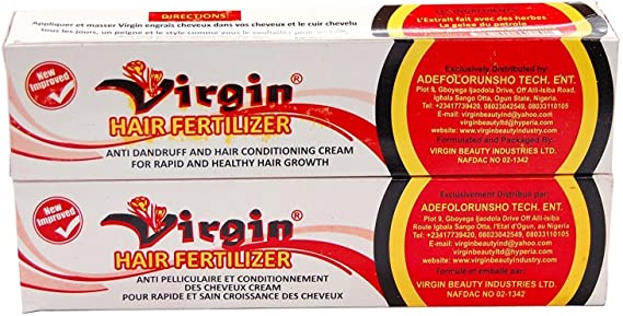 Virgin  Hair Fertilizer Hair Growth Anti-Dandruff Cream edges growth oil