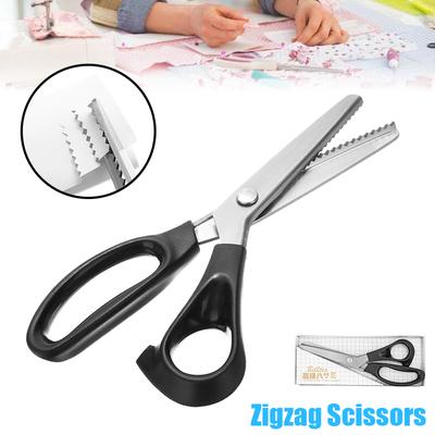 High Quality Pinking Shears Zigzag Scissors Professional Sewing Tailoring scissors