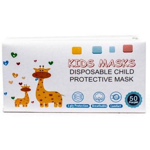 50pcs KIDS/CHILDREN surgical face masks school children 3 layer surgical face masks