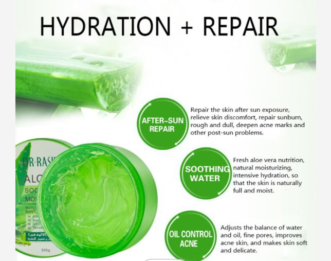 Dr Rashel Aloe Vera Soothing &amp; Moisturizing Gel Aloevera