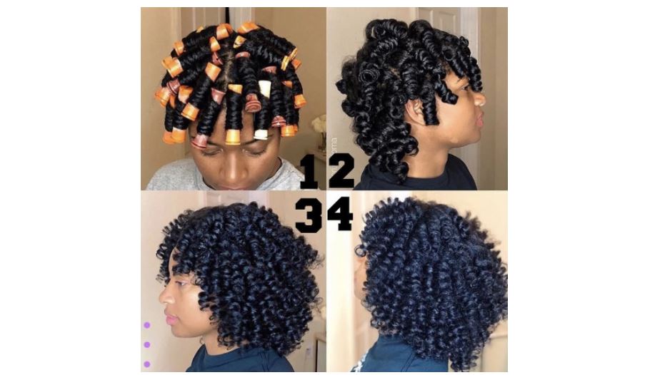 10pcs Hair Curling Styling Rollers Perm rods plastic natural curl hair rods