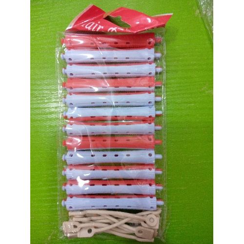 10pcs Hair Curling Styling Rollers Perm rods plastic natural curl hair rods