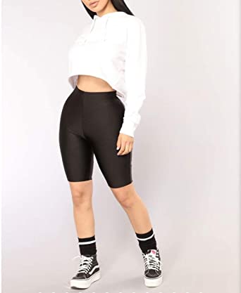 Soft High waist Biker short workout gym boy shorts bike casual Yoga seamless biker