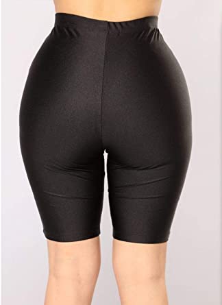 Soft High waist Biker short workout gym boy shorts bike casual Yoga seamless biker