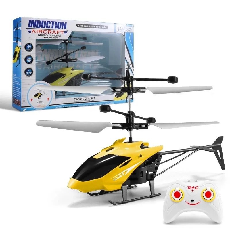Mini Rc Infrared Induction Remote Control Toy Gyro Helicopter Rc Drone Model Plane Children Toys
