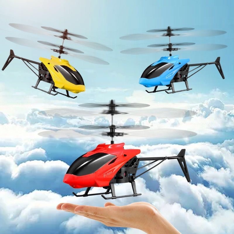 Mini Rc Infrared Induction Remote Control Toy Gyro Helicopter Rc Drone Model Plane Children Toys