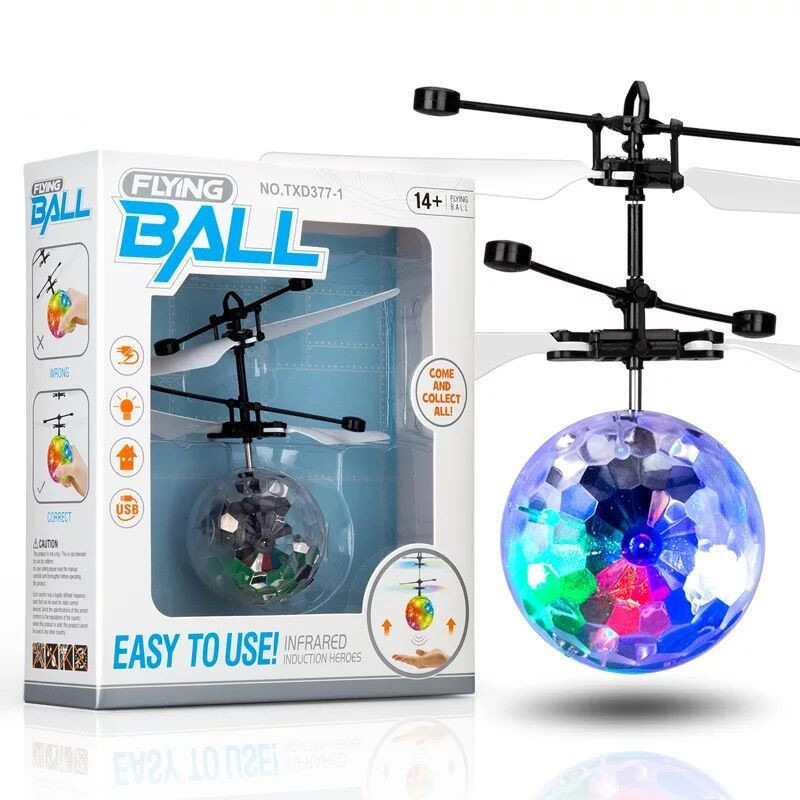 mini drone RC Helicopter Aircraft Flying Ball fly toys Ball Shinning LED Lighting fly Kids toys