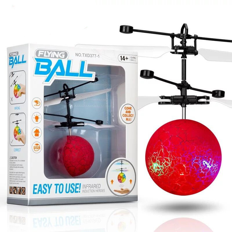 mini drone RC Helicopter Aircraft Flying Ball fly toys Ball Shinning LED Lighting fly Kids toys