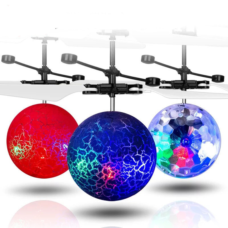 mini drone RC Helicopter Aircraft Flying Ball fly toys Ball Shinning LED Lighting fly Kids toys