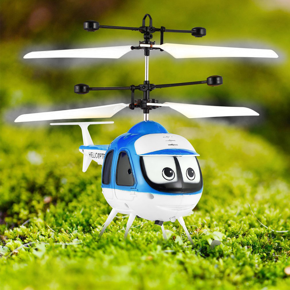 Mini Rc Infrared Induction Remote Control Toy Gyro Helicopter Rc Drone Model Plane Children Toys