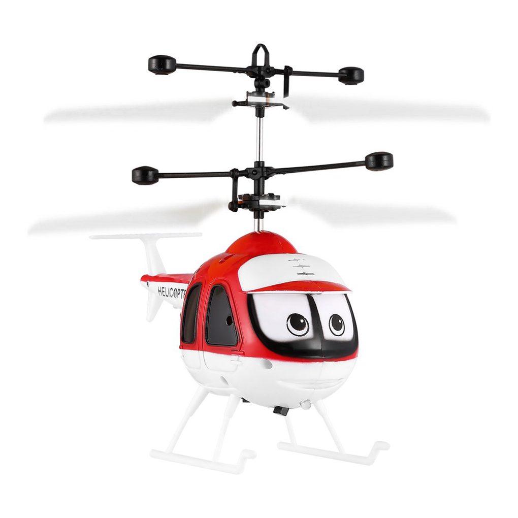 Mini Rc Infrared Induction Remote Control Toy Gyro Helicopter Rc Drone Model Plane Children Toys