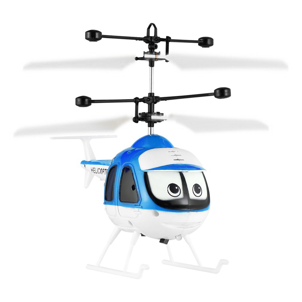 Mini Rc Infrared Induction Remote Control Toy Gyro Helicopter Rc Drone Model Plane Children Toys